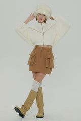  CARGO MINI SKIRT / BEGIE