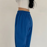 [Satisfaction guaranteed/Spring color~] Drug wide training long pants/sweats