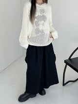 ロペマップニット/Rope Map Knit (2color)