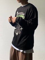 メモリーレタリングロングスリーブ