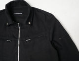 NEW TYPE GUNDAM JACKET IN BLACK DENIM (TURKIYE FABRIC)