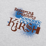 BACK POINT GRAFFITI GRAPHIC HOODIE [MELANGE GRAY]