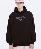 ボーイロゴフーディー / BOY LOGO HOODIE - BLACK