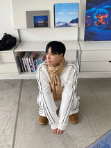 No.0547 3line sweat set ZIP-UP