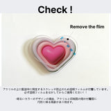 ハートピンク(アクリルトク)