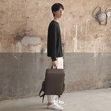 フェンスバッグマルチ / FENCE BAG MULTI-DARK BROWN
