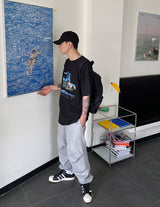 No.8898 museum printing half T (6577808932982)