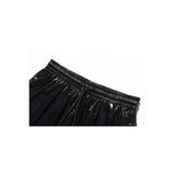 Cロゴワンタックサテンショートパンツ / C LOGO ONE TUCK SATIN WIDE SHORT PANTS