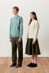 キルシーミドルチェリートレーナー／UNI MIDDLE CHERRY SWEATSHIRT KA [GREEN] (6597376868470)