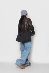 リブドピンタックショートビーニー / ribbed pintuck short beanie