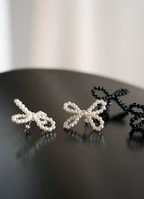 pearl navi earring - white