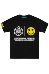 SUSTAINABLE FASHION CAMPAIGN 1/2 T-SHIRT_BLACK (6581197176950)