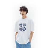 シンプリファイローズTシャツ / simplify rose t-shirts - white