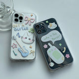 Guitar- Cute Daily Phone Case