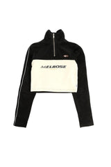 ベロアハーフジップトップ / Velor half zip top (2624871432310)