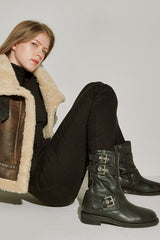 ベイバイカーブーツ / BAY BIKER BOOTS_2COLORS