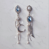 ティアドロップスオブザムーンエンジェルピアス/Teardrops of the Moon Angel Piercing