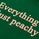 レギュラーフィットツートーンプリントTシャツ / REGULAR FIT TWO TONE PRINT T-SHIRT_GREEN