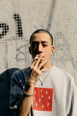 タイチドロップ.1 Tシャツ/UN TaiChi Drop.1 - SHORT_GREY