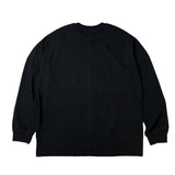STICKY GHOST LONG SLEEVE T-SHIRT BLACK (6612496679030)