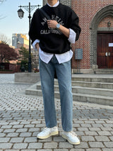 レギュラーデニムパンツ / [Premium] Regular Denim Pants (blue)