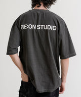 バックロゴピグメントTシャツ
