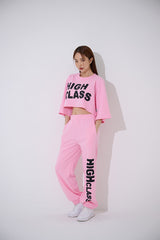 ハイクラスクロップTシャツ/TOP(9400) High Class Crop Tee
