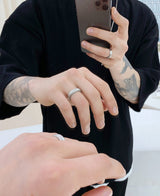 No.8795 cylinder silver RING (6570267574390)