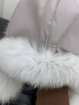 Fox fur hat