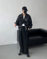 ノアールワイドストリングパンツ / Noir Wide String Pants (3 colors)