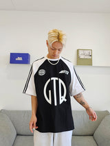 ラグランカラーリング半袖Tシャツ / VENTIQUE Raglan Coloring T-shirt 3color