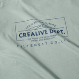 山岳シンボルポケット付きロングTシャツ