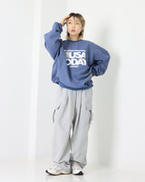USAナイロンユニフォームスウェット / USA Nylon Uniform Sweatshirt_2color