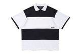 ストライプラグビーポロ/STRIPE RUGBY POLO_NAVY