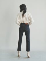 ストレートデニムパンツ / W1005 STRAIGHT DENIM PANTS_DEEP BLUE
