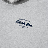 UNI HEAVYWEIGHT SNAP DETAIL HOODIE [MELANGE GRAY]