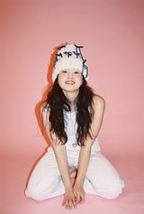 Ribbon beanie