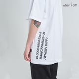 サイドコードTシャツ / SIDE CODE T-SHIRT (4476605169782)