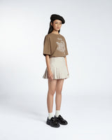 DVRK PRIVÉ LOW-RISE PLEATED MINI SKIRT
