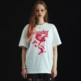 モノパンクエンジェルオーバーフィットTシャツ