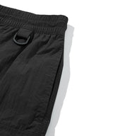 CGP ナイロン メタル カーゴ ショーツ / CGP Nylon Metal Cargo Shorts_Black