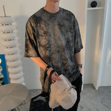 ASCLO Tie Dye Pigment Short Sleeve T Shirt (3color)
