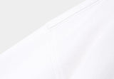 シグネイチャーバックレタリングフレンチショートスリーブTシャツT65/Signature Back Lettering French Short Sleeve T65 White