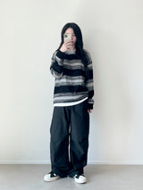 W Y2K ナイロンストリングパンツ
