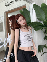 Font Unek Sleeveless Top