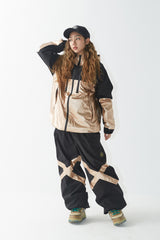 ポットXゴールドストレッチジョガーパンツ / BSR2223FWPT021 POT-X GOLD STRETCH JOGGER PANTS BLACK