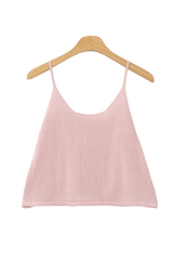 ムーブ 袖なし 夏 ブクル ニット スリーブレス(5color) / MOVE Sleeveless Summer Bookle Knit Sleeveless (5 colors)