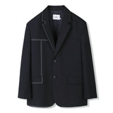 HALF STITCH SINGLE BLAZER (6538813800566)