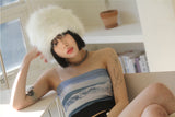 シャフカファーハット / Shafka fur hat_ white