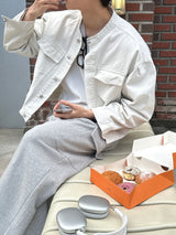 アヴェピグメントオーバーデニムジャケット / Ave Pigment Over Denim Jacket (5 colors)